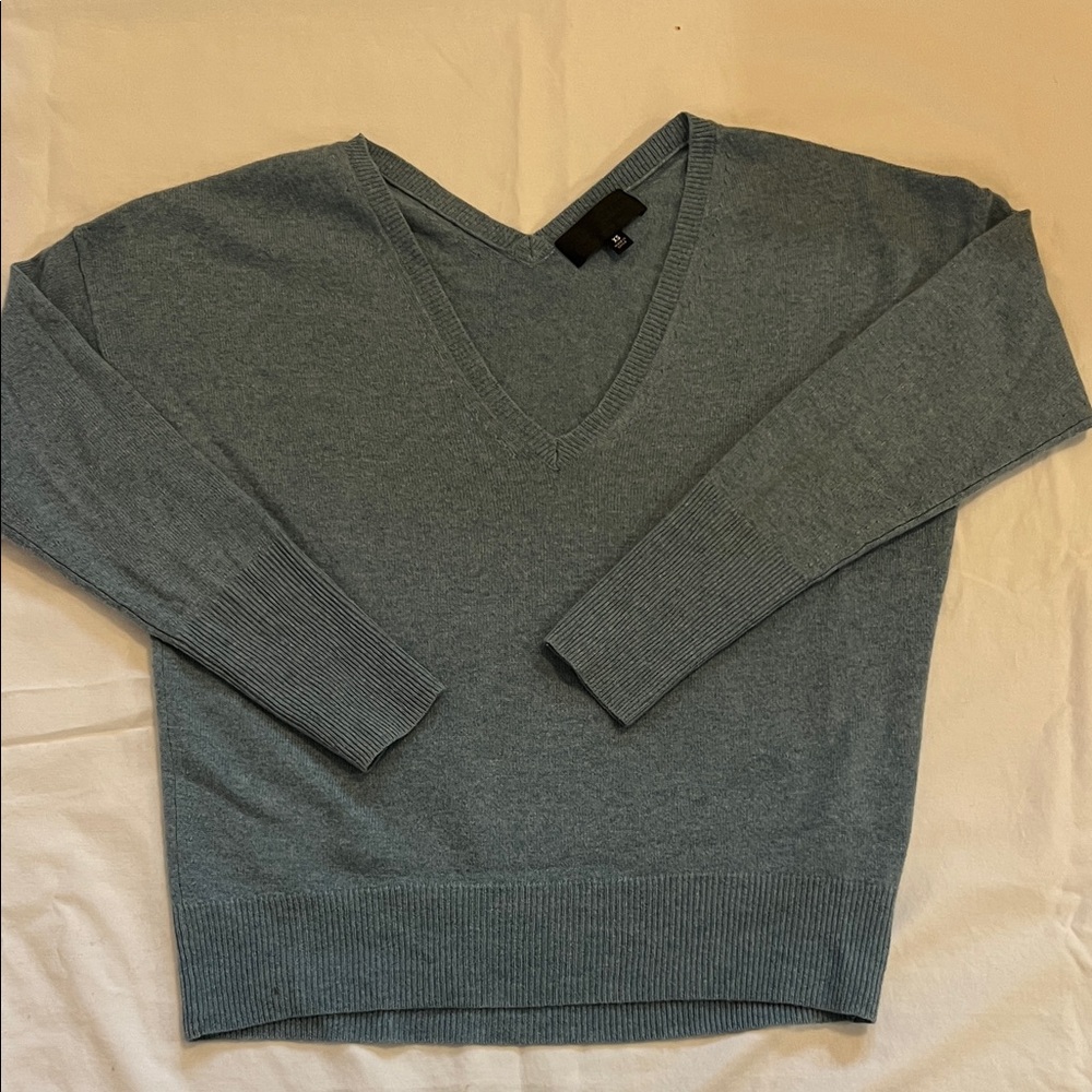 Nili Lotan Double V-Neck Cashmere Sweater - XS